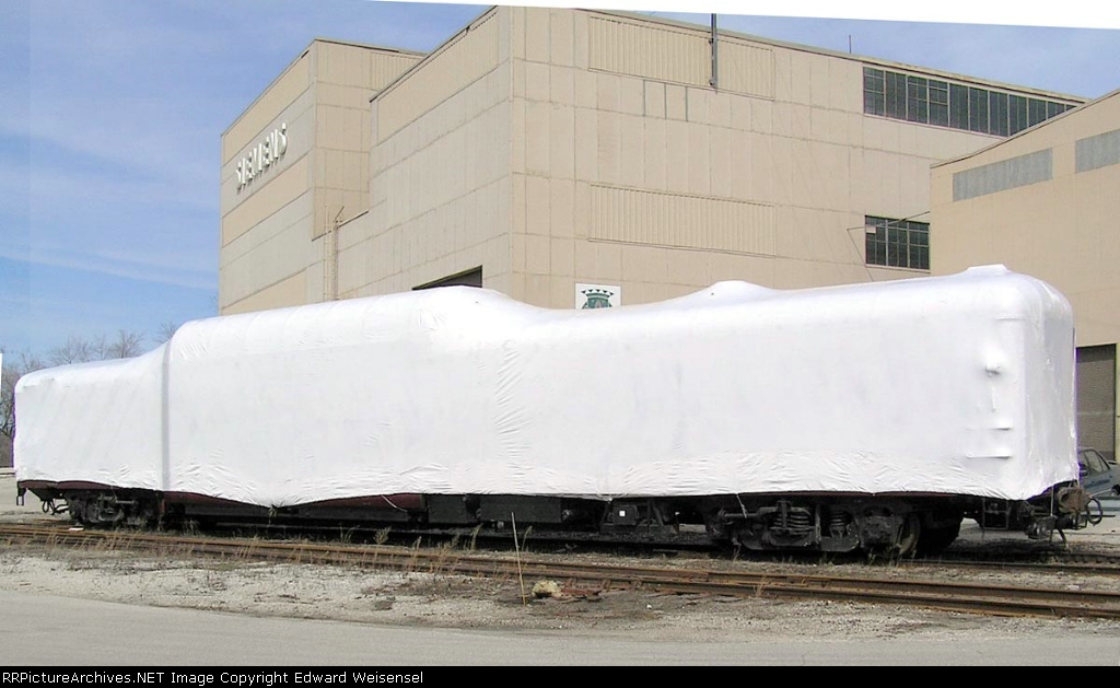 Bashful anonymous dome rests outside Avalon Rails restorative spa.